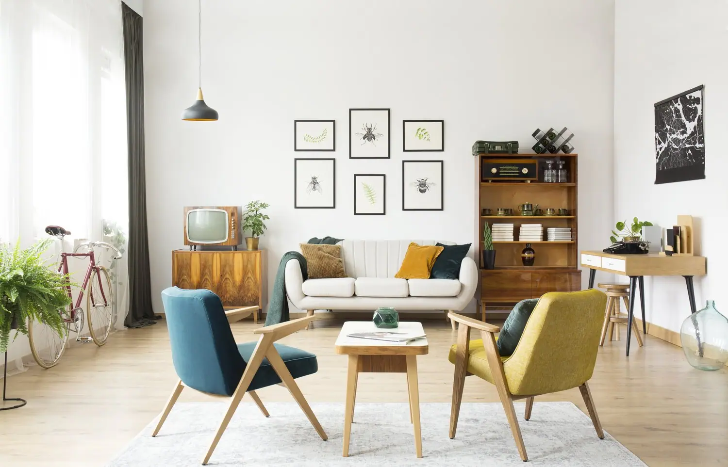 Styl mid-century modern: charakterystyczne elementy i dodatki
